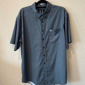 Cinch Men's Arenaflex Short Sleeve Button Down Shirt